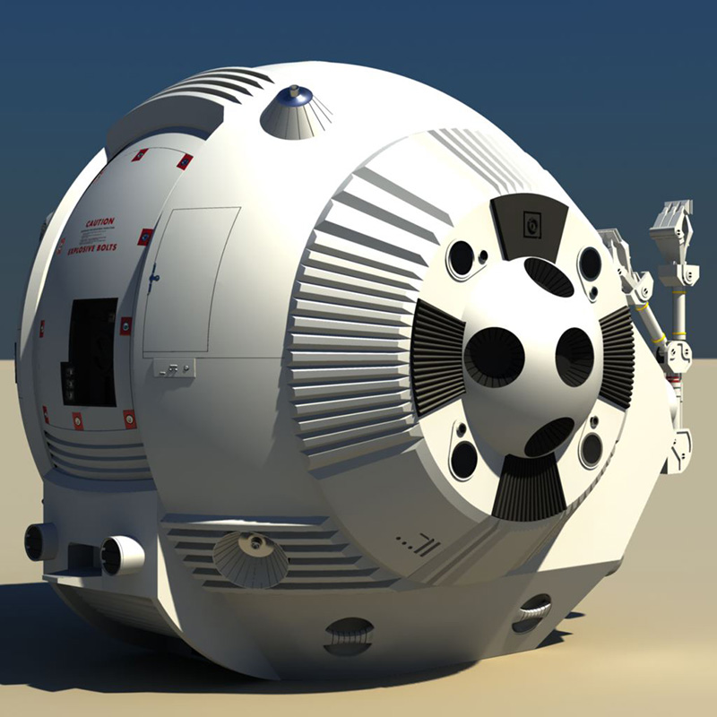 Kubrick Space Pod 6