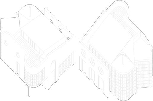 Meadow House Axonometric Views