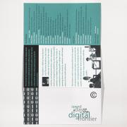 Center for Communication “Digital Frontier” invitation inside