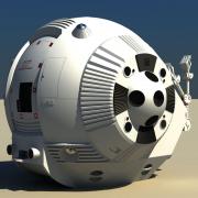 Kubrick Space Pod 6