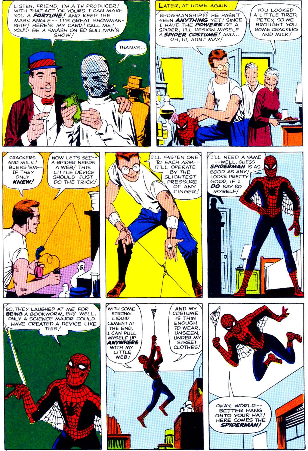 Amazing Fantasy #15: The Origin of Spider-Man Part 1/2